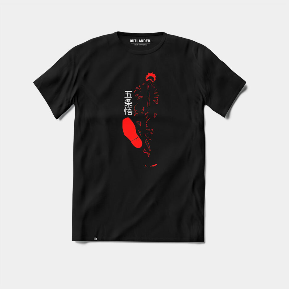 Red Satoru Gojo T-shirt