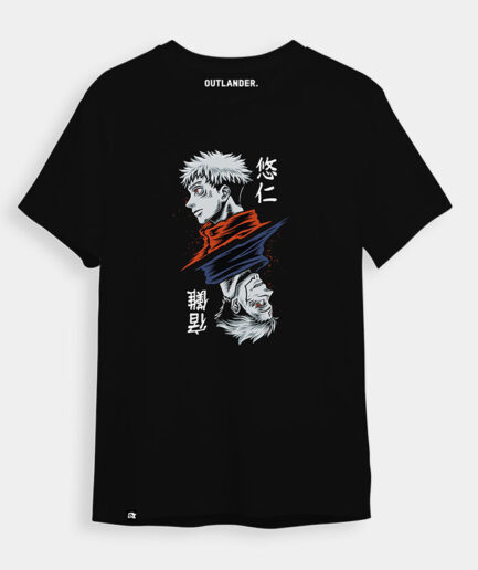 Two Sides of Yuji Oversized T-Shirt