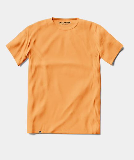 Slim Fit Modal Yellow T-shirt