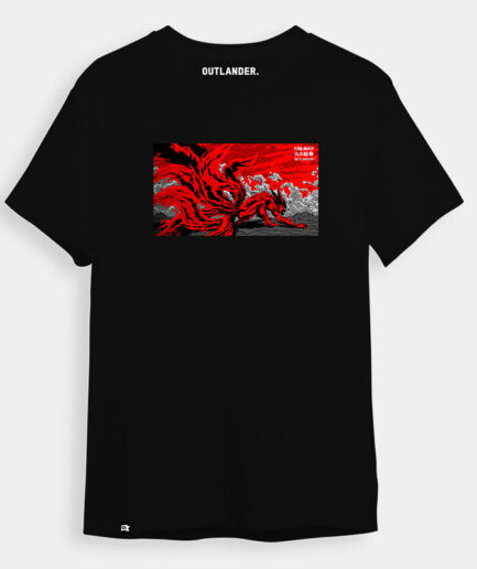 Naruto Four Tails Oversized T-Shirt