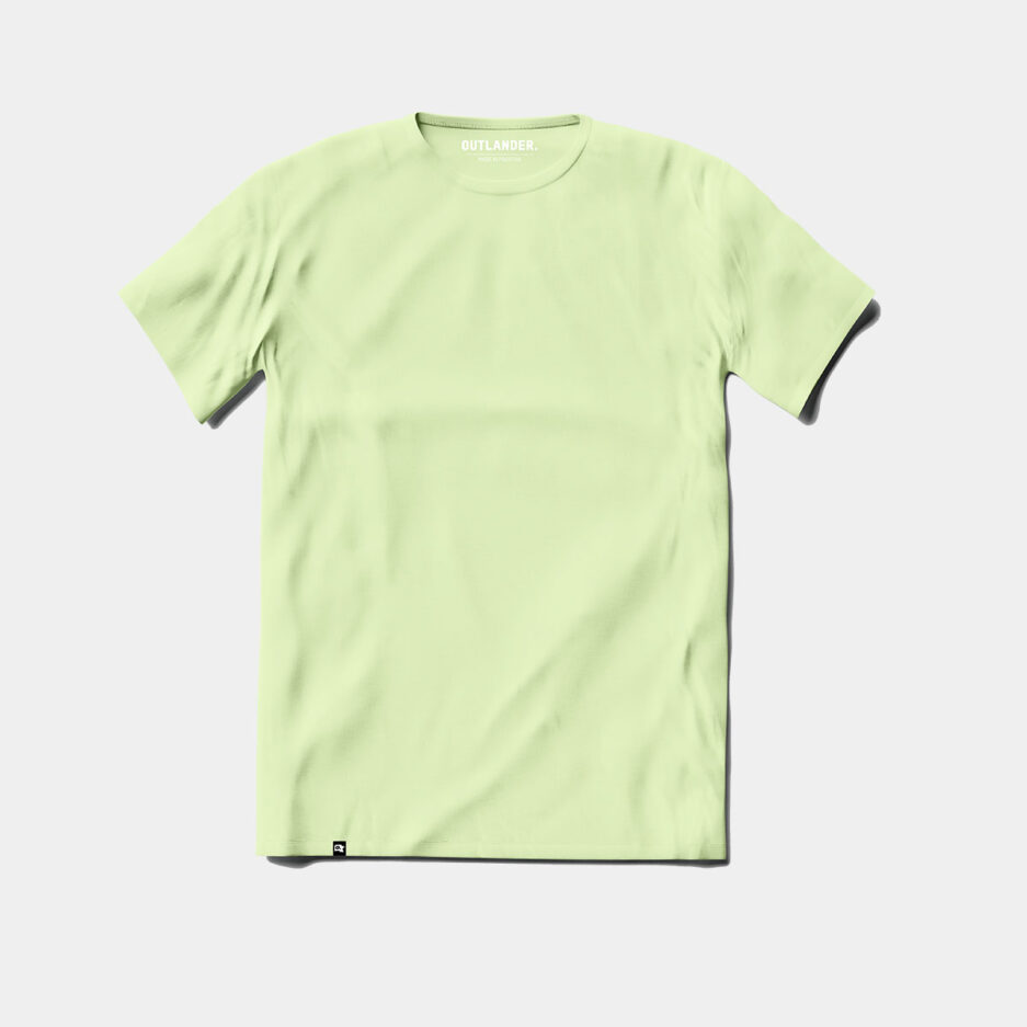 Slim Fit Tea Green T-shirt