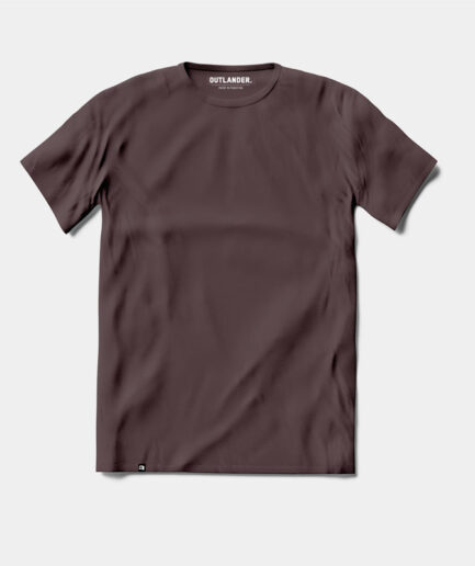Slim Fit Dark Puce T-shirt