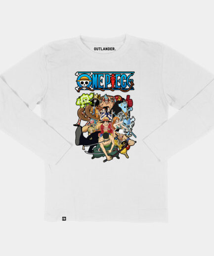 One Piece Crew Long Sleeve T-Shirt
