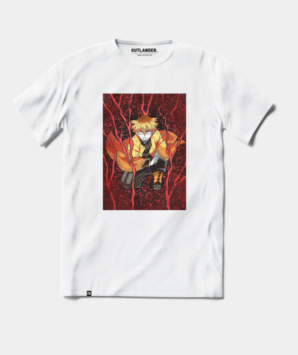 Red Poster Zenitsu T-shirt