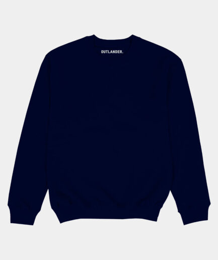 Basic Navy Blue Sweatshirt