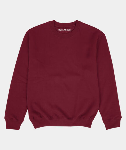Basic Maroon Sweatshirt