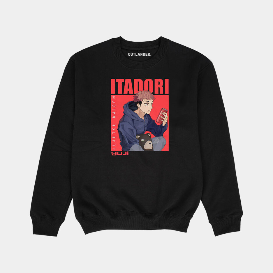Pink Itadori Yuji Sweatshirt