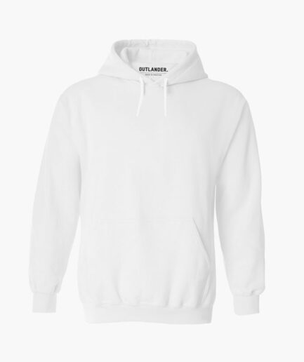 Basic White Hoodie